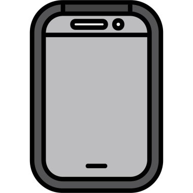 akıllı telefon simgesi vektör illüstrasyonu
