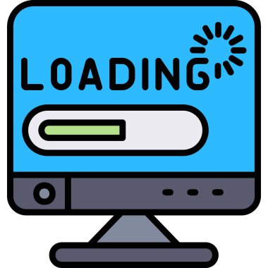 Web simgesi, İnternet vektör illüstrasyonu