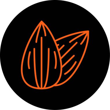 Yaprak ikonu vektör illüstrasyonu