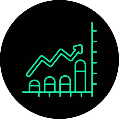 seo modern simgesinin vektör illüstrasyonu