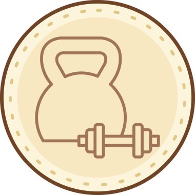 Vektör illüstrasyonu, ağırlık ölçeği arkaplanı