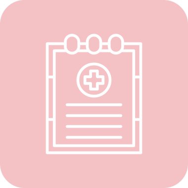 tıbbi simge vektör illüstrasyonu