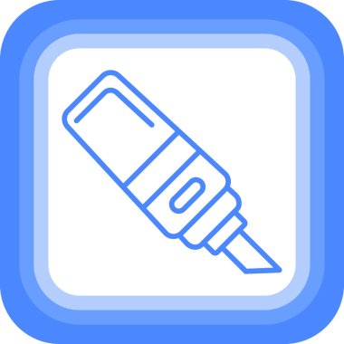 kalem simgesinin vektör illüstrasyonu