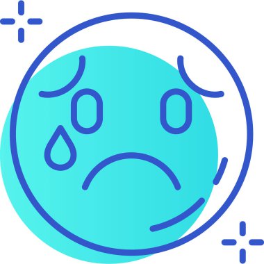 emoji. Web simgesi basit illüstrasyon.