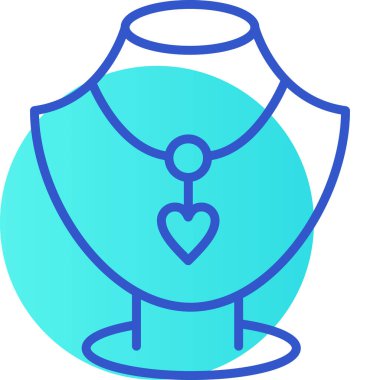 Kalp. Web simgesi basit illüstrasyon