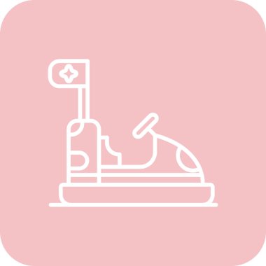 mikroskop simgesi, basit vektör çizim