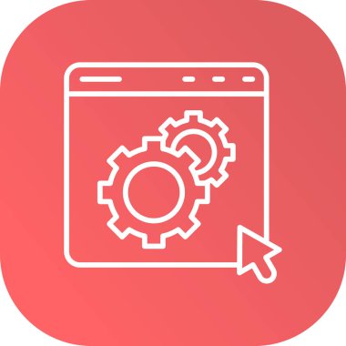 Simge vektör illüstrasyonu ayarlanıyor