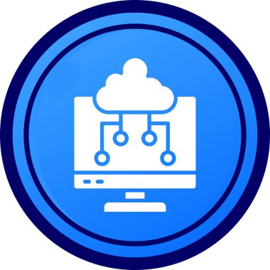 Seo simgesinin vektör illüstrasyonu