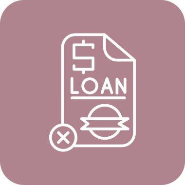 Moda Biçimli Kiralama Simgesi İzole Arkaplan