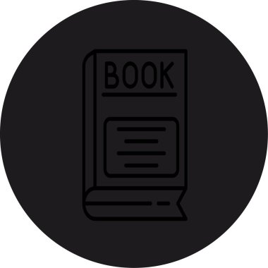 kitap vektörü simgesi modern basit illüstrasyon