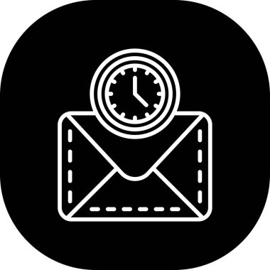 Vektör E- posta simgesi illüstrasyonu