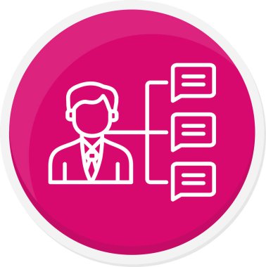 seo modern simgesinin vektör illüstrasyonu