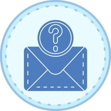 E-posta. Web simgesi basit illüstrasyon