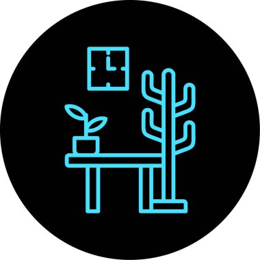 trend biçimi izole edilmiş arkaplanda bitki simgesi