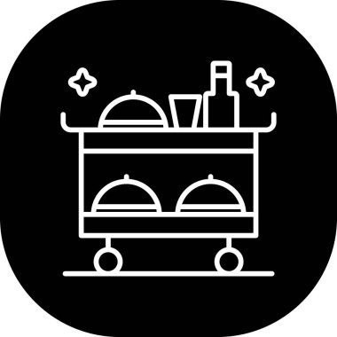 Yiyecek ve yiyeceklerin vektör çizimi