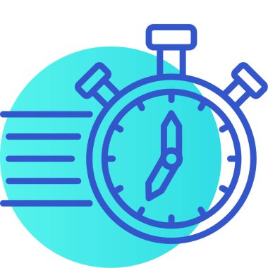 Alarm simgesi vektör illüstrasyonu