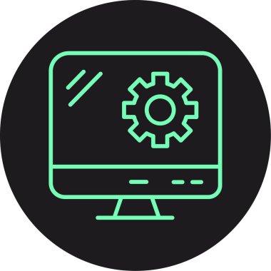 laptop vektör simgesi modern simgesi