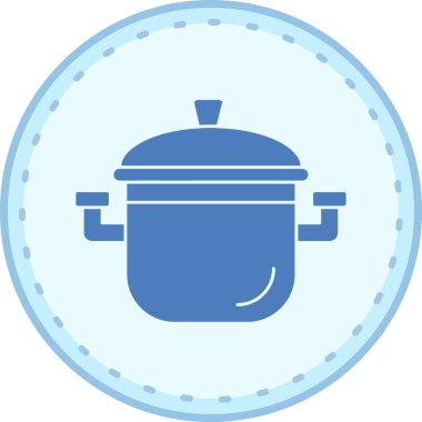 Tencerenin vektör illüstrasyonu