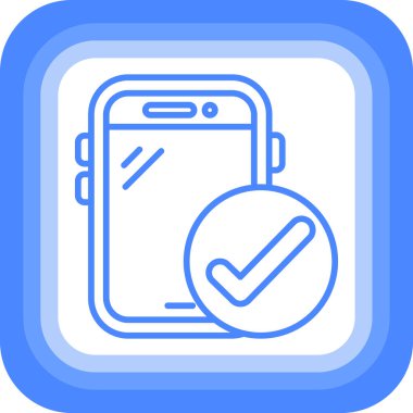 Telefon simgesini kontrol et. Basit resimleme