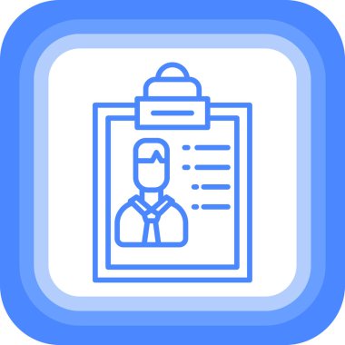 Belge simgesinin vektör illüstrasyonu