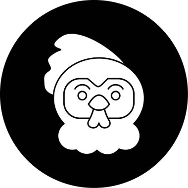 Şirin bir çizgi film baykuşunun vektör çizimi