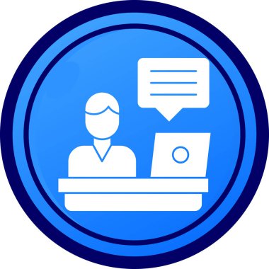 Modern eğitim ikonunun vektör illüstrasyonu