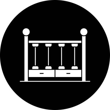 Masa. Web simgesi basit tasarım