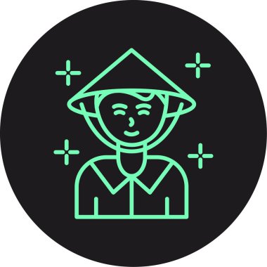 Vektör avatar adam illüstrasyonu