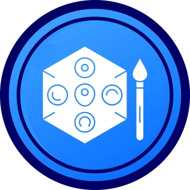 Modern simgenin vektör illüstrasyonu