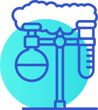 Kimya laboratuarı şişe simgesi