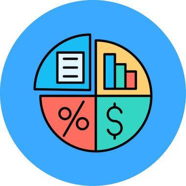 Çizelge. Web simgesi basit tasarım