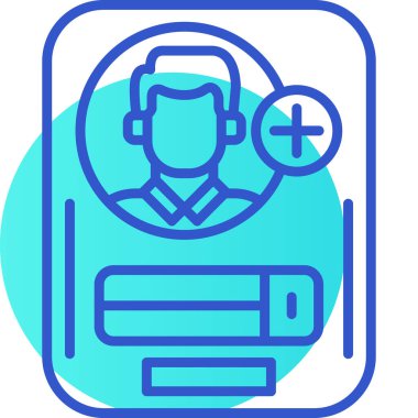 vektör merkezi simgesi, vektör illüstrasyonu