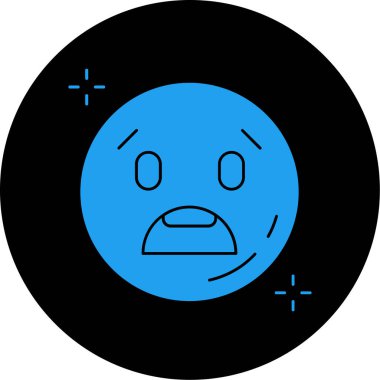 Web ve tasarım için vektör emoji simgesi