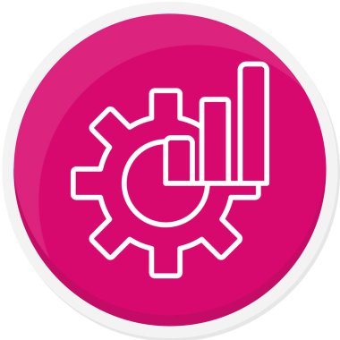 seo modern simgesinin vektör illüstrasyonu