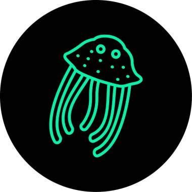 vektör içinde ahtapot simgesi