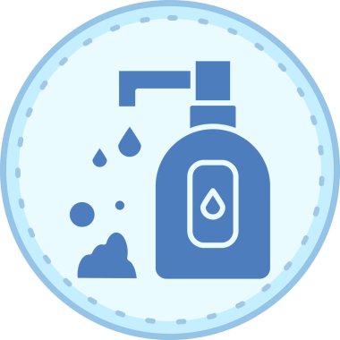 Şişe. Web simgesi basit illüstrasyon