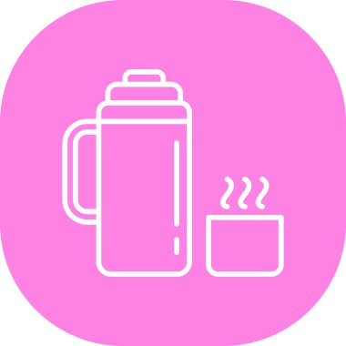 vektör kahve web simgesi