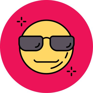 Güneş simgesi, vektör illüstrasyonu