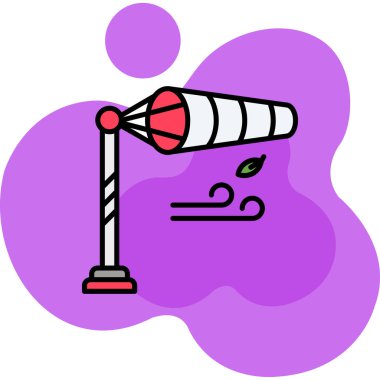 Balon. Web simgesi basit tasarım