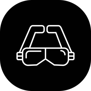 Projeniz için vektör gözlüğü simgesi