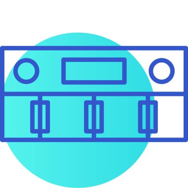 Basit vektör illüstrasyon simgesi