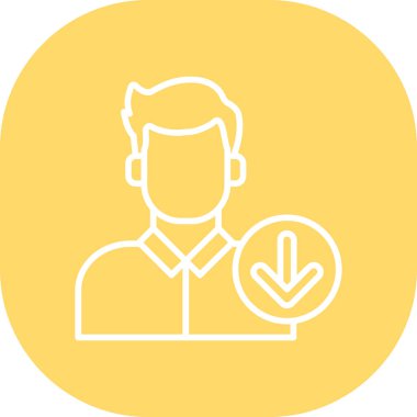 Artı işareti olan bir adamın vektör illüstrasyonu