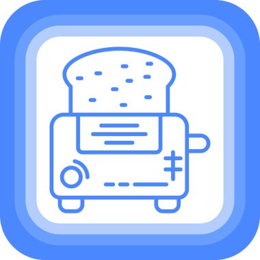 ekmek web simgesi basit tasarım