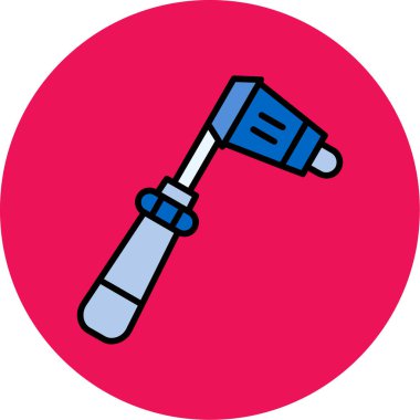 tornavida ikonu vektör çizimi