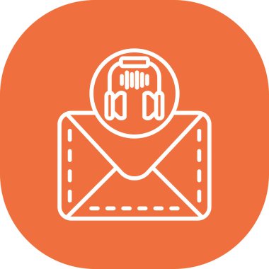 e- posta simgesi, vektör illüstrasyonu