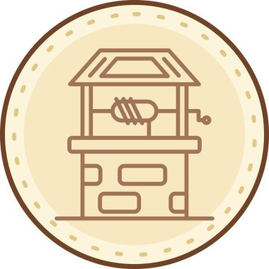 Kahve makinesi. Web simgesi