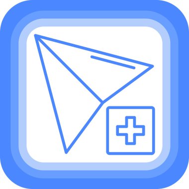 Bir haçın vektör illüstrasyonu