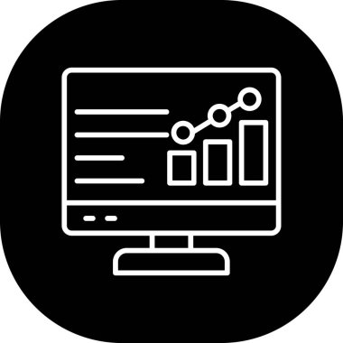 Vektör Analiz Simgesi illüstrasyonu