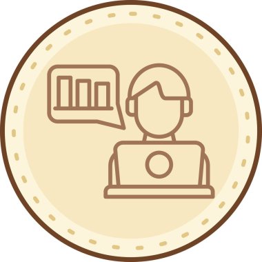 seo modern simgesinin vektör illüstrasyonu