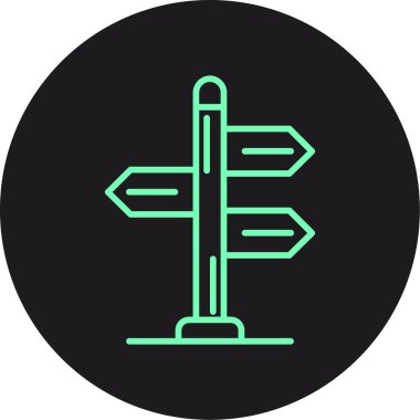 Projeniz için vektör pusula simgesi